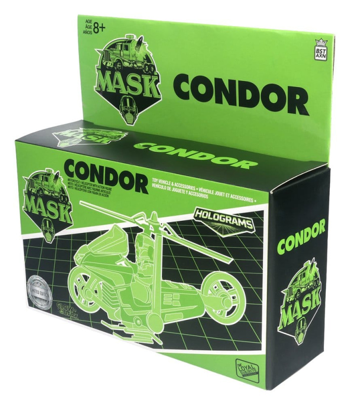 M.A.S.K. Vehicle Condor Hologram Variant (Glow in the Dark) 8
