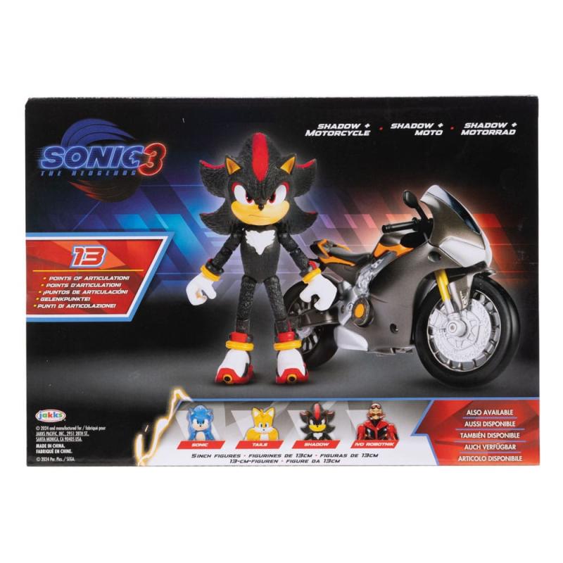 Sonic - The Hedgehog Movie 3 Action Figure with Vehicle 13 cm 9