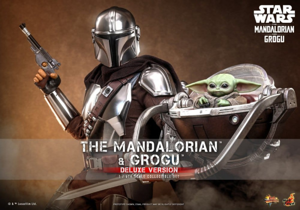 Star Wars: The Mandalorian & Grogu Movie Masterpiece Action Figure 1/6 The Mandalorian and Grogu (De 1