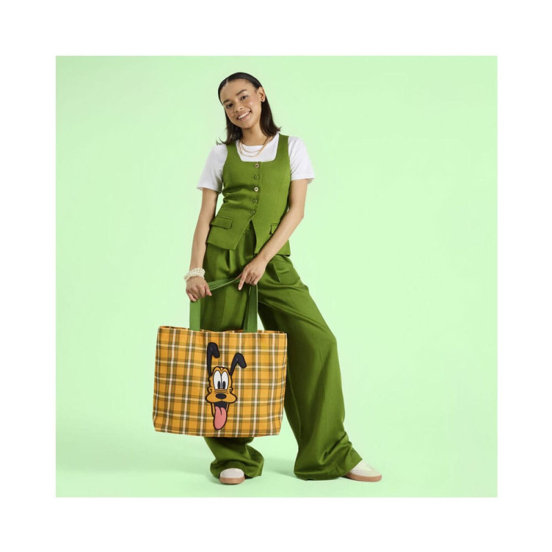 Disney by Loungefly Canvas Tote Bag Pluto 95th Anniversary 3