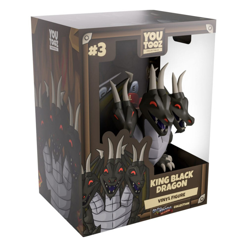 Old School RuneScape Vinyl Figure King Black Dragon 10 cm 4
