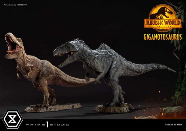 Jurassic World Dominion Prime Collectibles Statue 1/38 Giganotosaurus Toy Version 22 cm 9