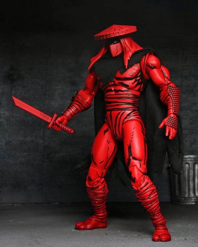 Teenage Mutant Ninja Turtles (Mirage Comics) Action Figure Red and Black Foot Assassin 18 cm 13