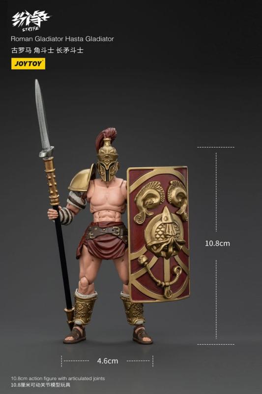 Strife Action Figure 1/18 Roman Gladiator Hasta Gladiator 11 cm