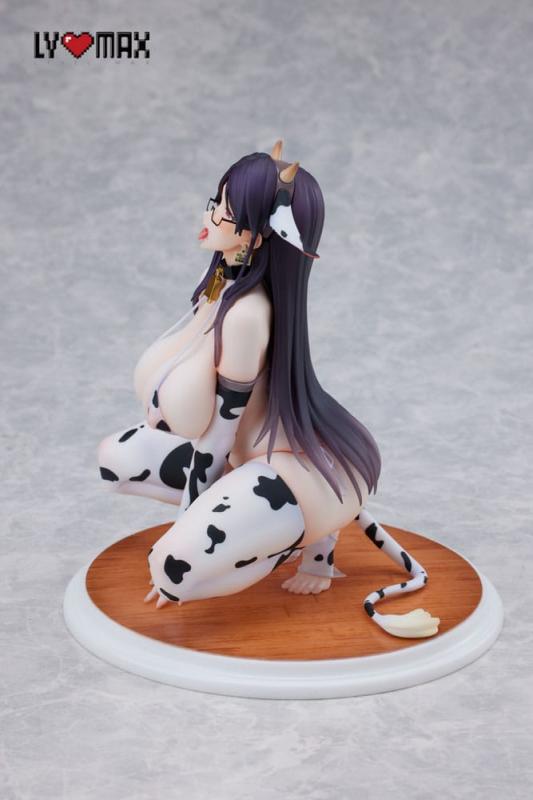 Original Character PVC Statue 1/6 Cow Pattern Bikini Senpai Kokufu 16 cm