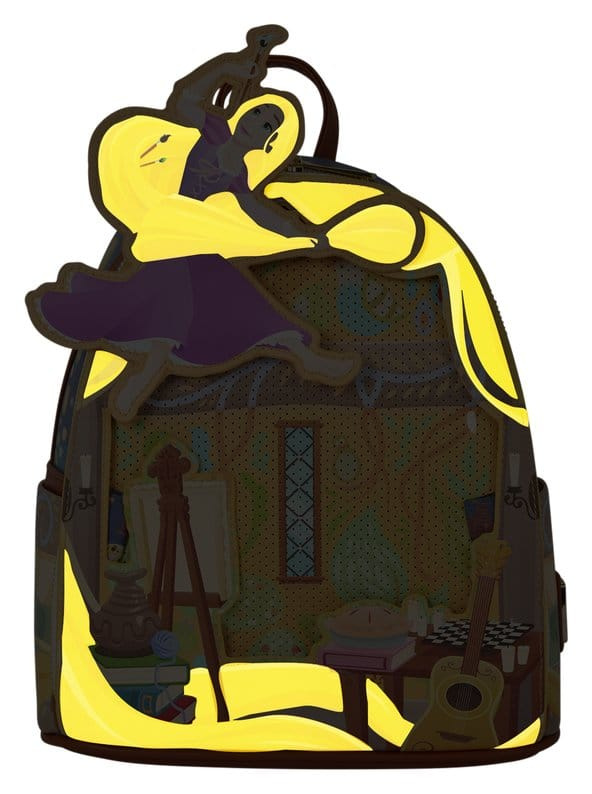 Tangled by Loungefly Mini Backpack Rapunzel Painting 5