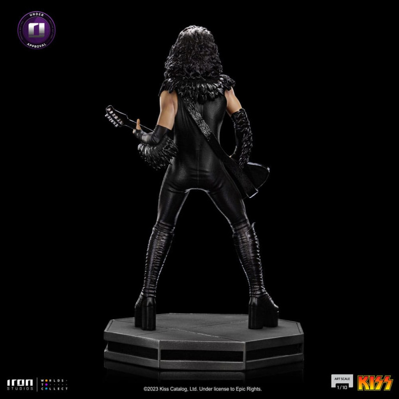 Kiss Art Scale Statue 1/10 Paul Stanley 22 cm 3