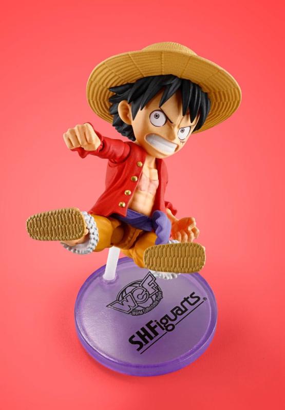 One Piece World Collactable Figures x S.H. Figuarts Action Figure Monkey D. Luffy 8 cm