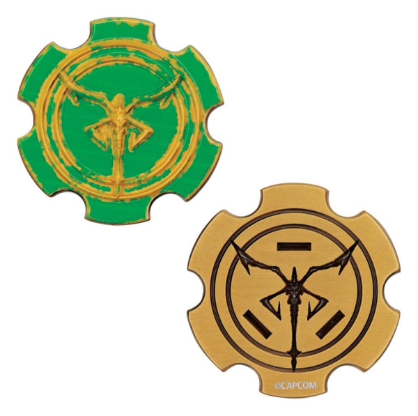 Resident Evil 4 Replica Church Puzzle Medallion Set 3