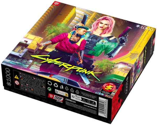 Cyberpunk 2077 Puzzle Kitsch Style (1000 pieces) 8