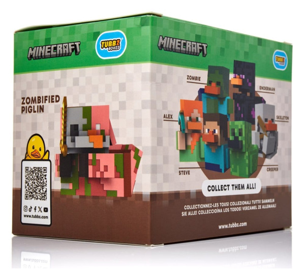Minecraft Tubbz PVC Figure Zombified Piglin Boxed Edition 10 cm 3