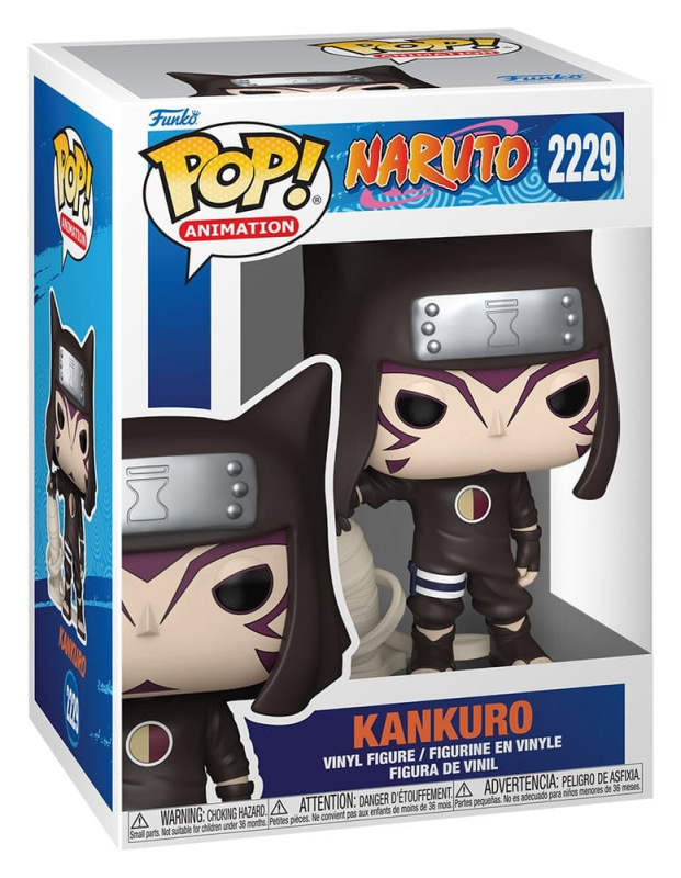Naruto Classic POP! Animation Vinyl Figure Kankuro 9 cm 1