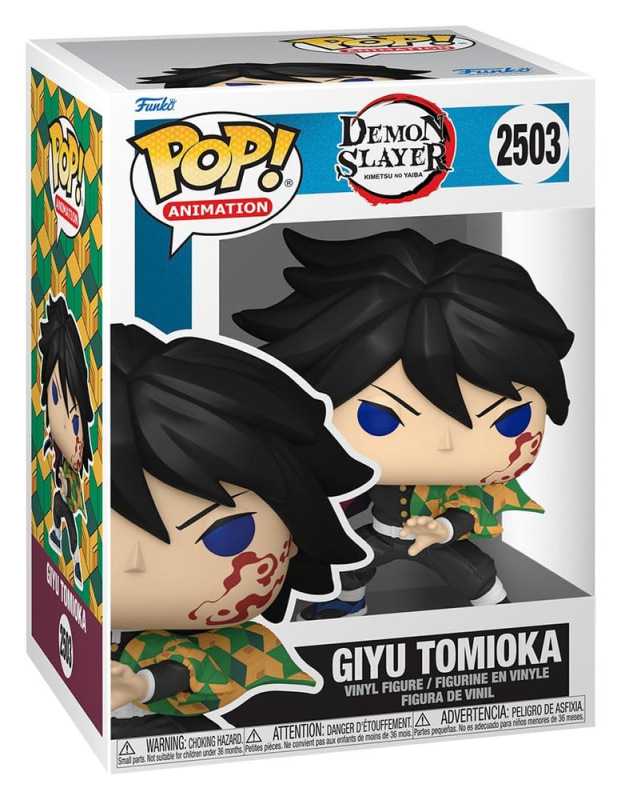 Demon Slayer: Kimetsu no Yaiba - The Movie POP! Animation Vinyl Figure Giyu 9 cm 1