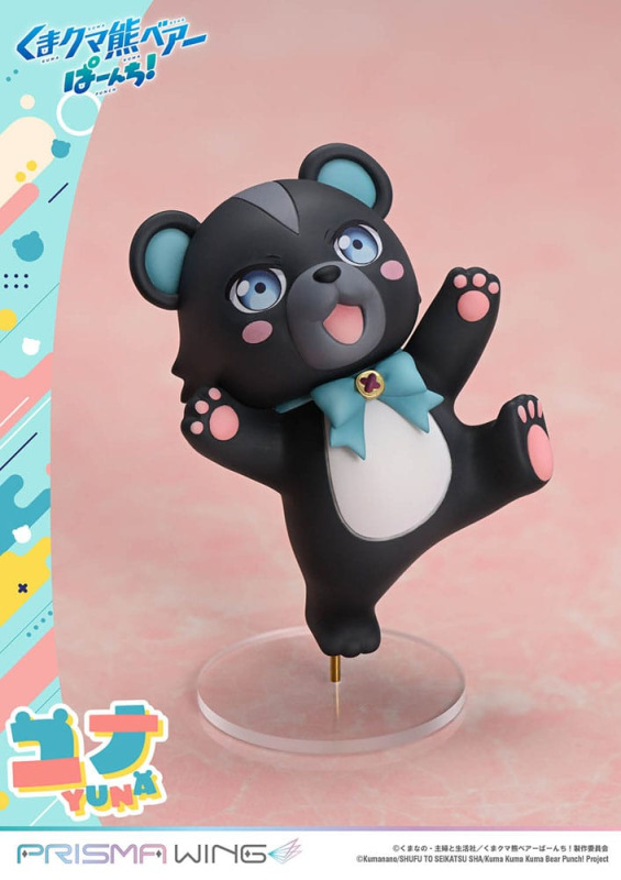 Kuma Kuma Kuma Bear Punch! Prisma Wing PVC Statue 1/7 Yuna Deluxe Version 28 cm 13