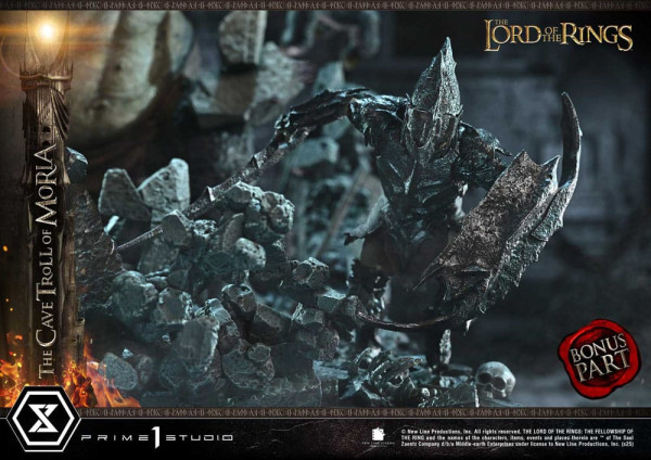 The Lord of the Rings Premium Masterline Series Statue 1/6 Cave Troll of Moria Bonus Version 91 cm 4