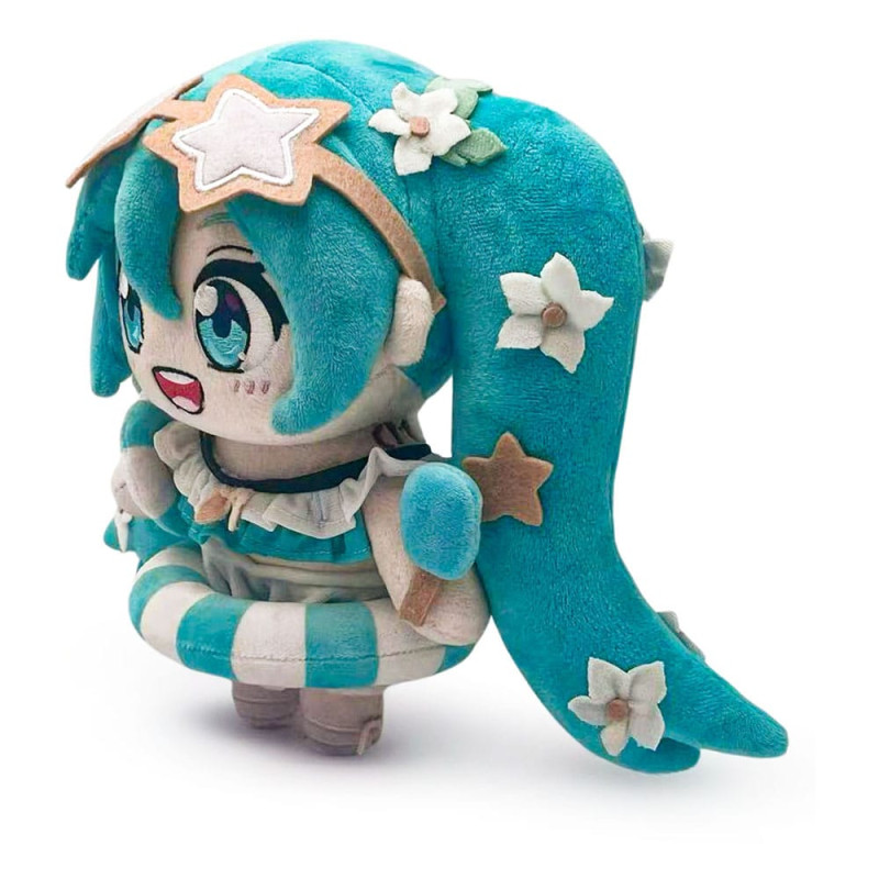 Hatsune Miku Plush Figure Summer Style Miku 22 cm 2