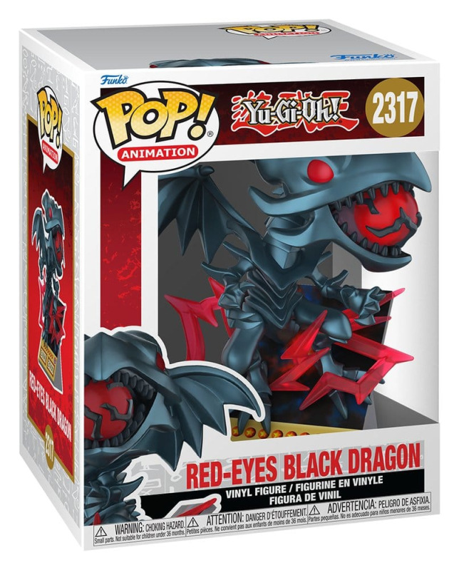 Yu-Gi-Oh! POP! Premium Vinyl Figure Red Eyes Dragon 9 cm 1