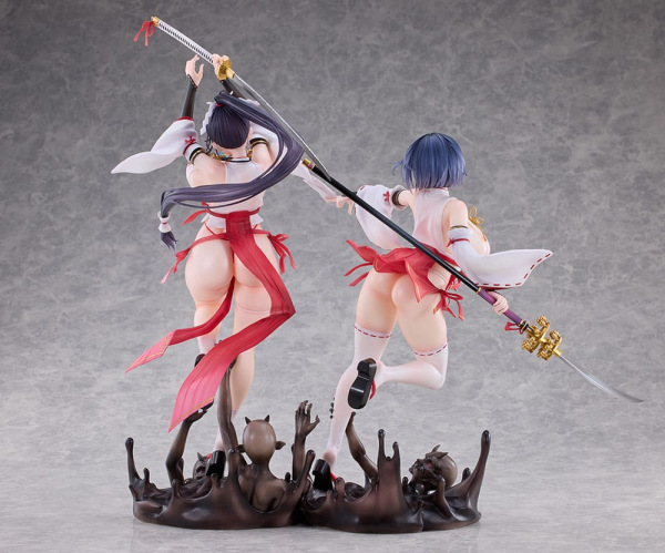 Original Character Statues 2-Pack 1/6 Sakuya Todo & Iori Todo 9
