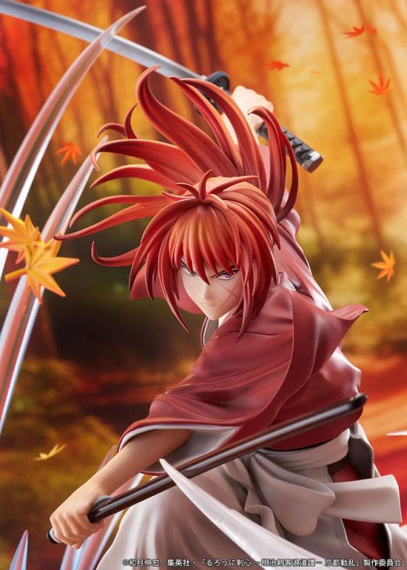 Rurouni Kenshin: Meiji Kenkaku Romantan Kyoto Douran PVC Statue 1/7 Kenshin Himura Souryusen Ver. 27