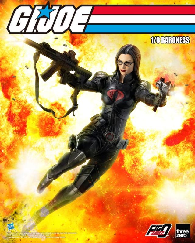 G.I. Joe FigZero Action Figure 1/6 Baroness 30 cm 12