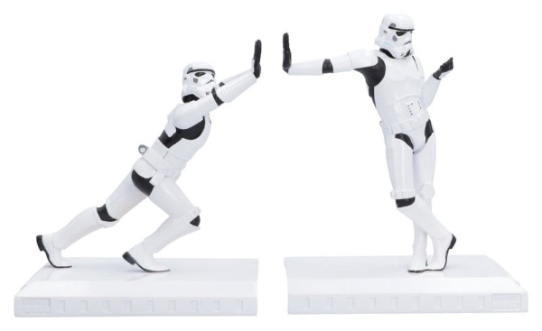 Original Stormtrooper Bookends Working Hard Hardly Working 19 cm