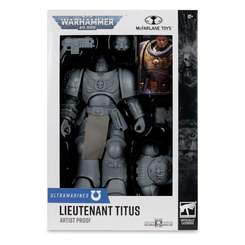 Warhammer 40,000 Action Figure Ultramarines: Lieutenant Titus (Artist Proof) 18 cm