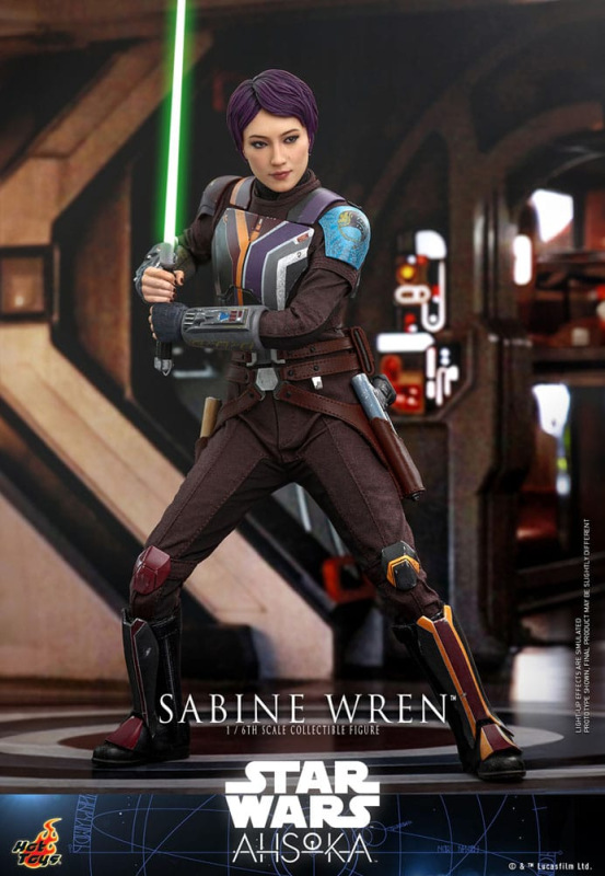 Star Wars: Ahsoka Action Figure 1/6 Sabine Wren 28 cm 9