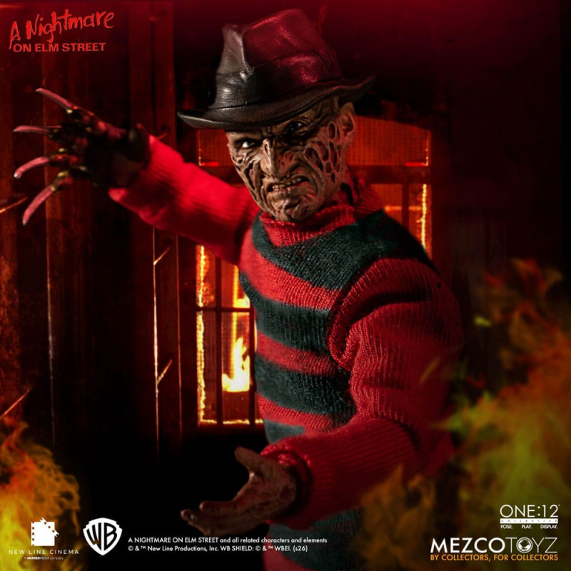 Nightmare On Elm Street Action Figure 1/12 Freddy Krueger 17 cm 10