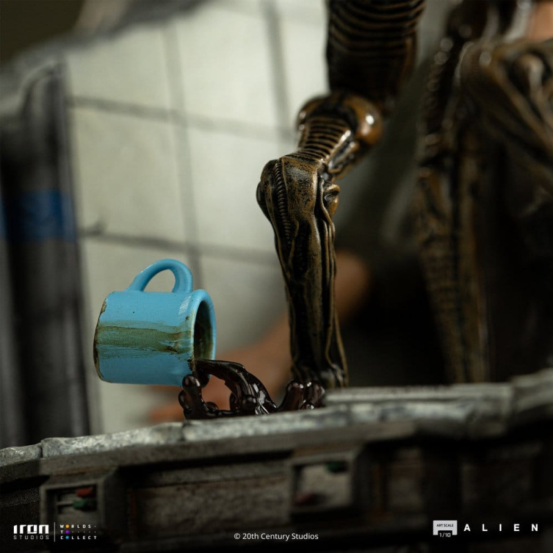 Alien 3 Art Scale Statue 1/10 Ellen Ripley and Dog Alien 23 cm 5