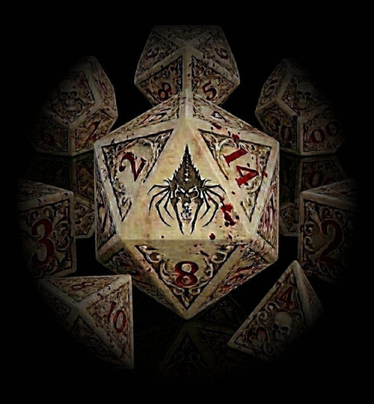 Mythic Legions Dice Set Necronominus