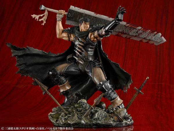 Berserk PVC Statue 1/7 Guts Black Swordsman Ver. 26 cm