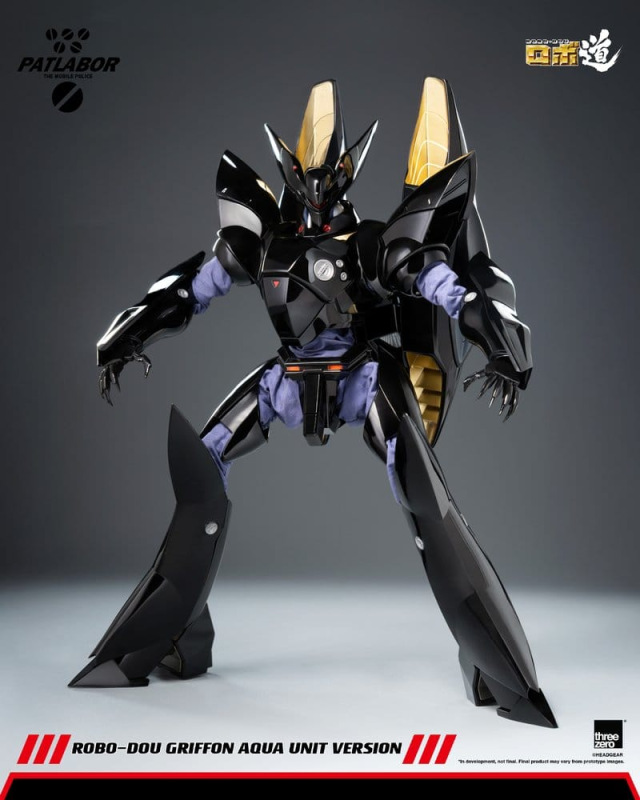 Mobile Police Patlabor Robo-Dou Action Figure 1/35 Griffon Aqua Unit Version 25 cm 3