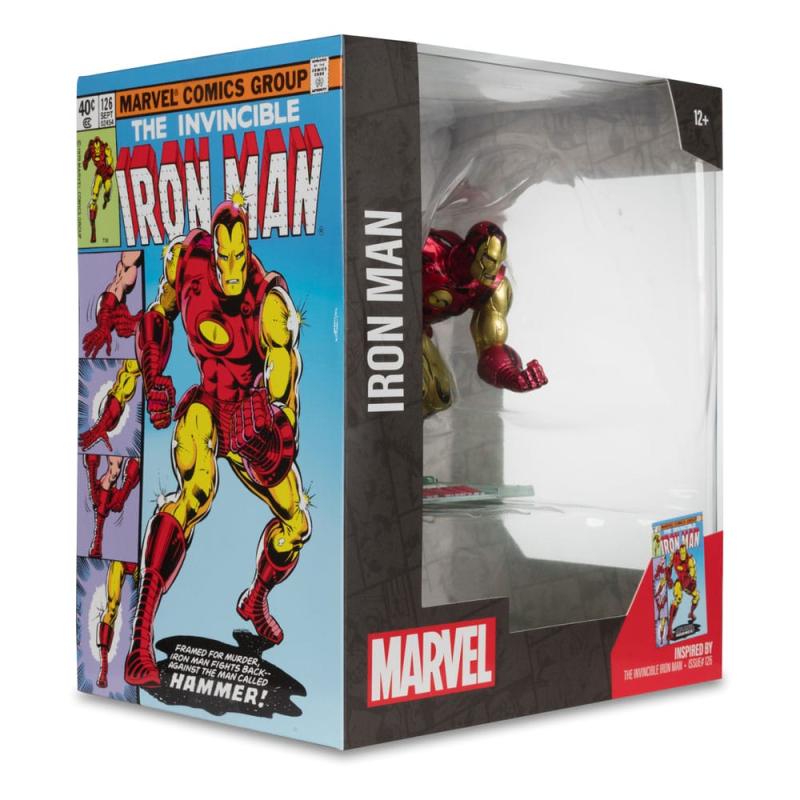 Marvel PVC Statue 1/10 Iron Man (The Invincible Iron Man #126) 11 cm