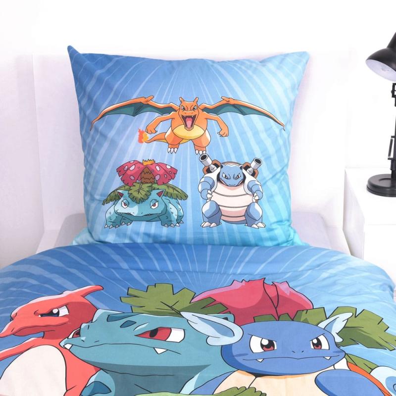 Pokemon Duvet Set Group B 135 x 200 cm / 80 x 80 cm 2