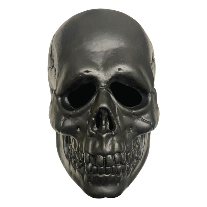 Don Post Vinyl Mask Black Skull