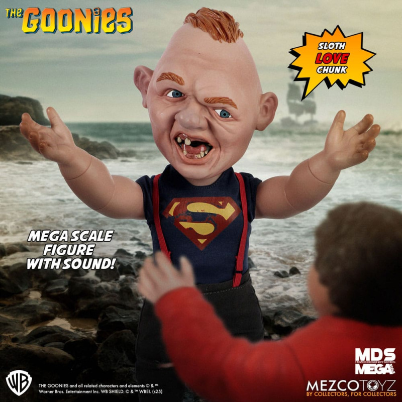 The Goonies MDS Mega Scale Plush Doll Talking Sloth with Sound 38 cm 5