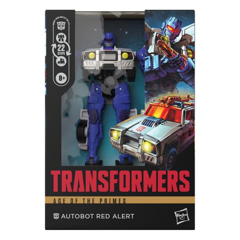 Transformers Age of the Primes Voyager Class Action Figure The Thirteen Autobot Red Alert 18 cm 6