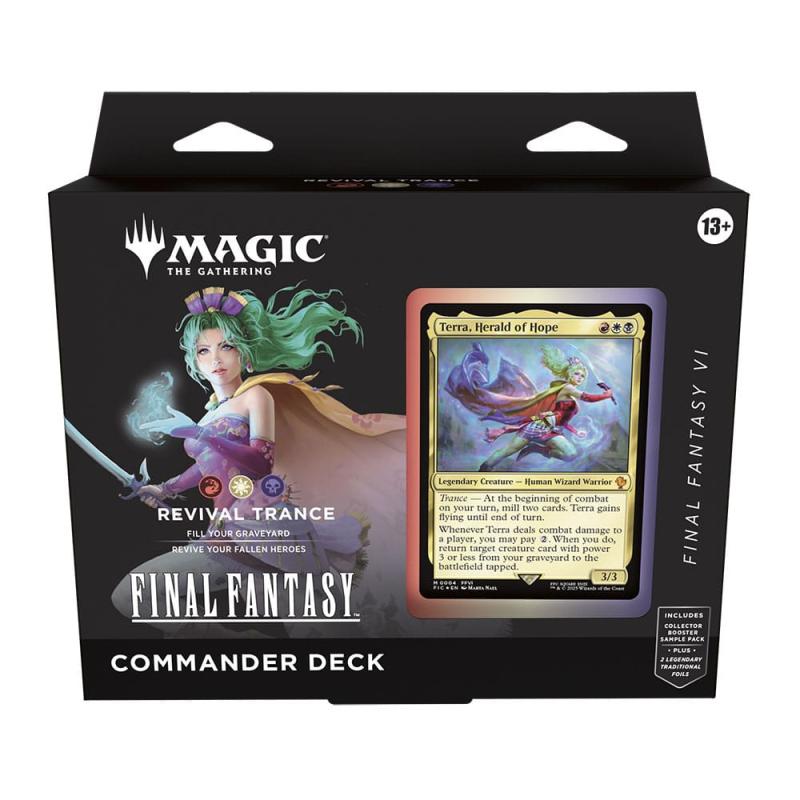 Magic the Gathering Final Fantasy Commander Decks Display (4) english 2