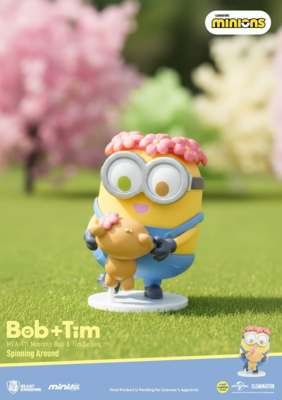 Minions Mini Egg Attack Blind Box Figures Minions bob & tim series 9 cm Assortment (6) 3