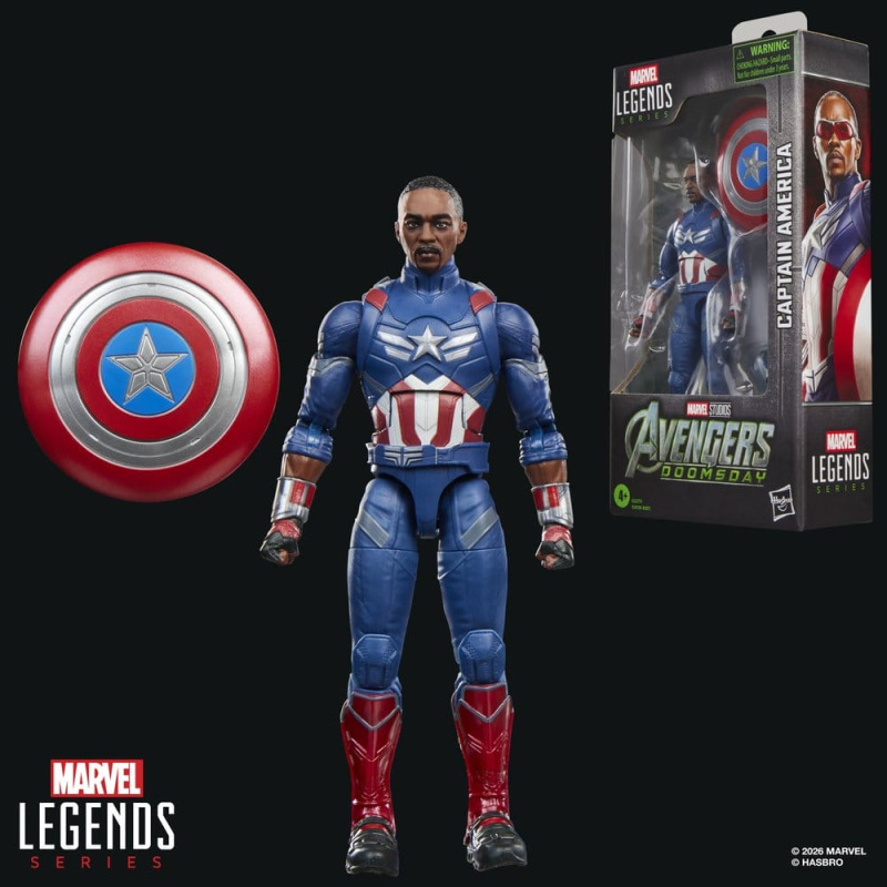 Avengers: Doomsday Marvel Legends Action Figure Captain America 15 cm 2