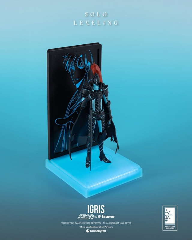 Solo Leveling Neon Figure 1/9 Igris 20 cm 7