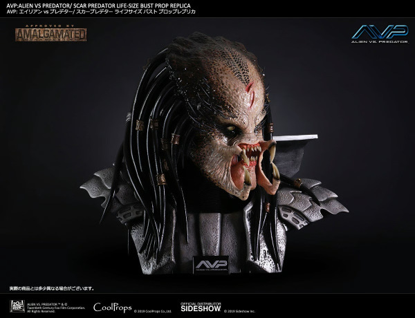 Scar Predator Life-Size Bust - CoolProps 2
