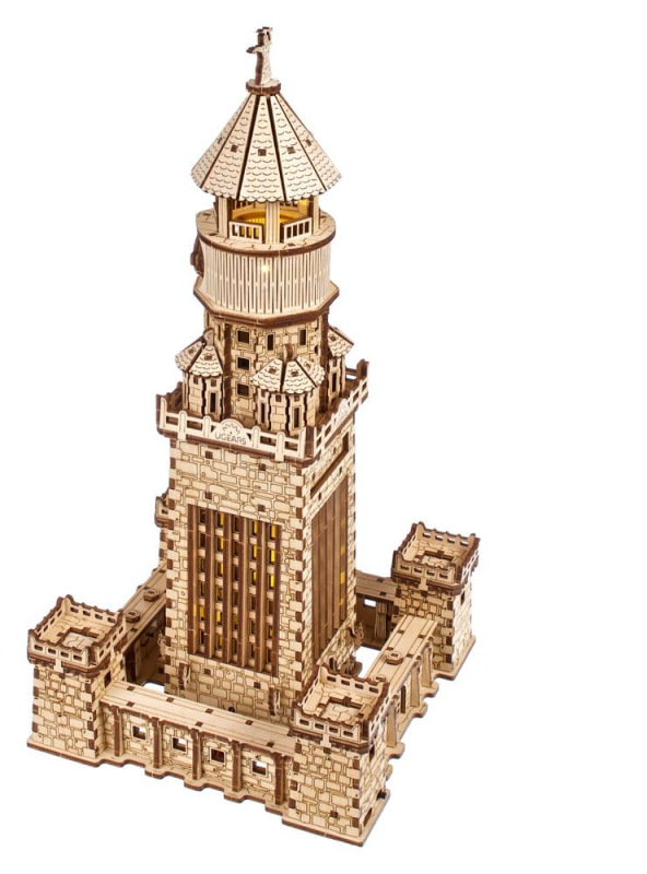 Ugears 3D Wooden Puzzle Lighthouse of Alexandria 10