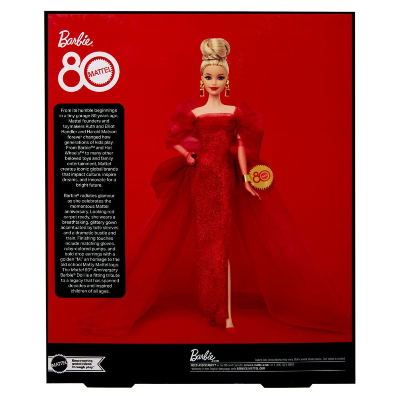 Barbie Signature Doll 80th Anniversary Blonde 2