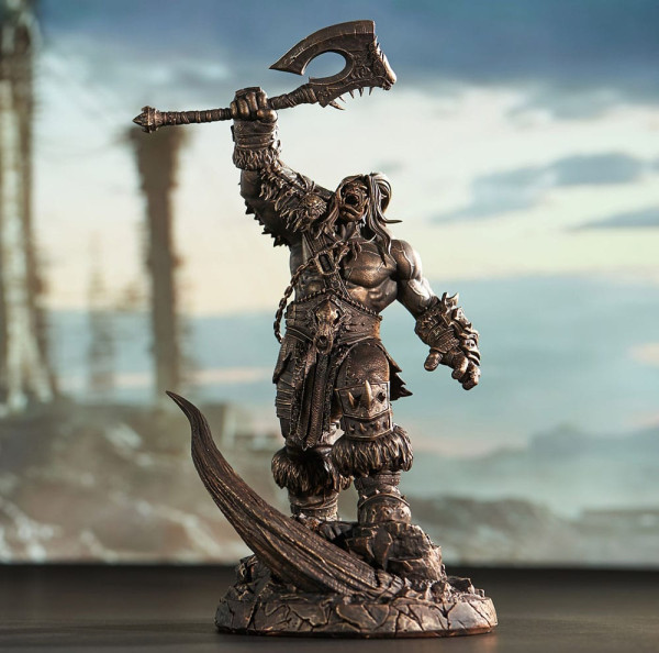 World of Warcraft Statue 1/10 Bronze Coloured Edition Grommash Hellscream 31 cm 1