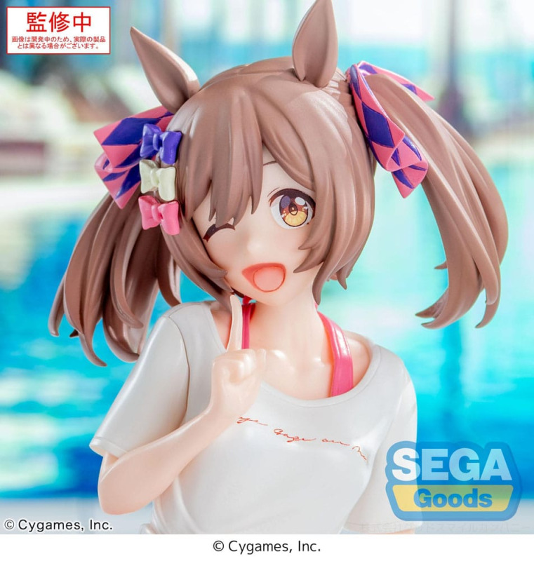 Uma Musume Pretty Derby Yumemirize PVC Statue Smart Falcon Gaze on Me! 14 cm 6