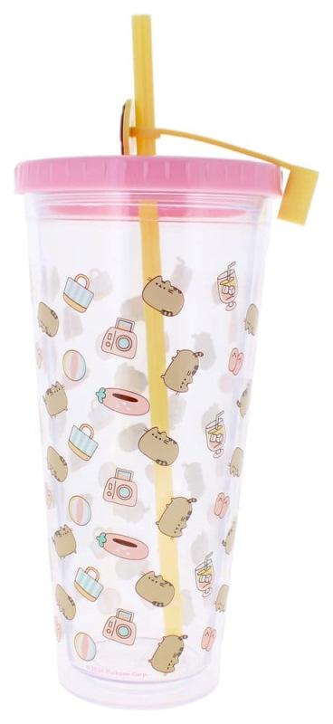 Pusheen Tumbler with Straw 700 ml 3
