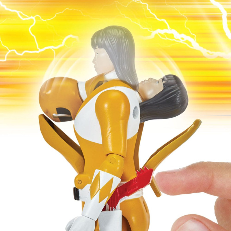 Mighty Morphin Power Rangers Action Figure Auto-Morphin Yellow Ranger 12 cm 6