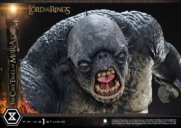 The Lord of the Rings Premium Masterline Series Statue 1/6 Cave Troll of Moria Bonus Version 91 cm 7