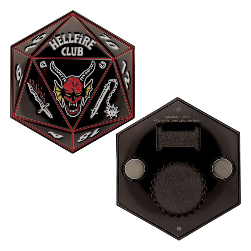 Stranger Things Bottle Opener Hellfire Club 1